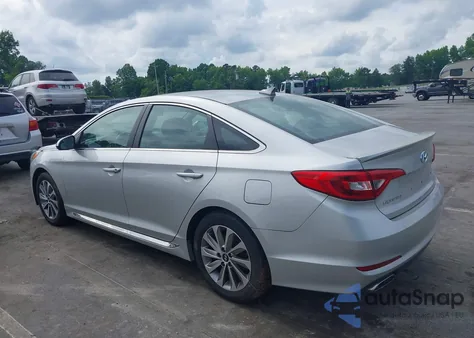2015 Hyundai Sonata Sport из США, поврежденный, VIN 5NPE34AF2FH110549